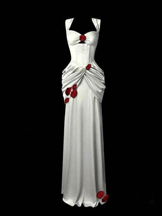 Elegant Prom Dress Pleated Evening Dress Gala Dress Party Dress D2772