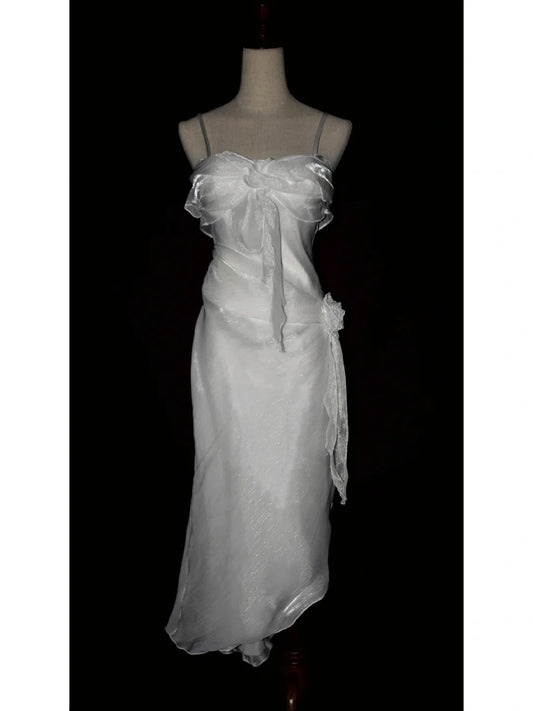 Elegant Prom Dress Spaghetti Straps Pleated Birthday Party Dress Evening Dress Gala Dress D2807