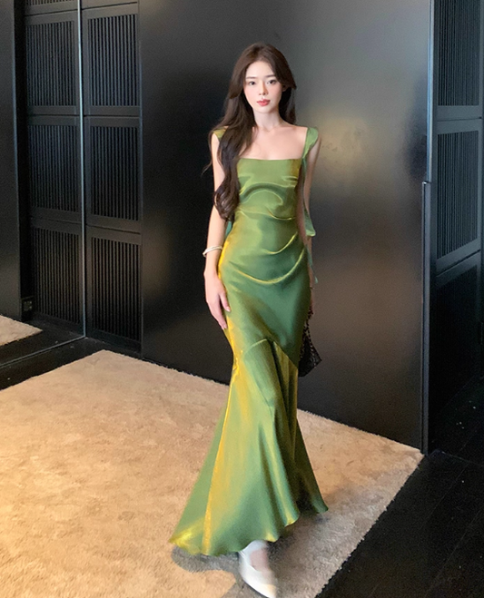Beauty Prom Dress Square Neck Evening Dress Gala Dress Party Dress D2966