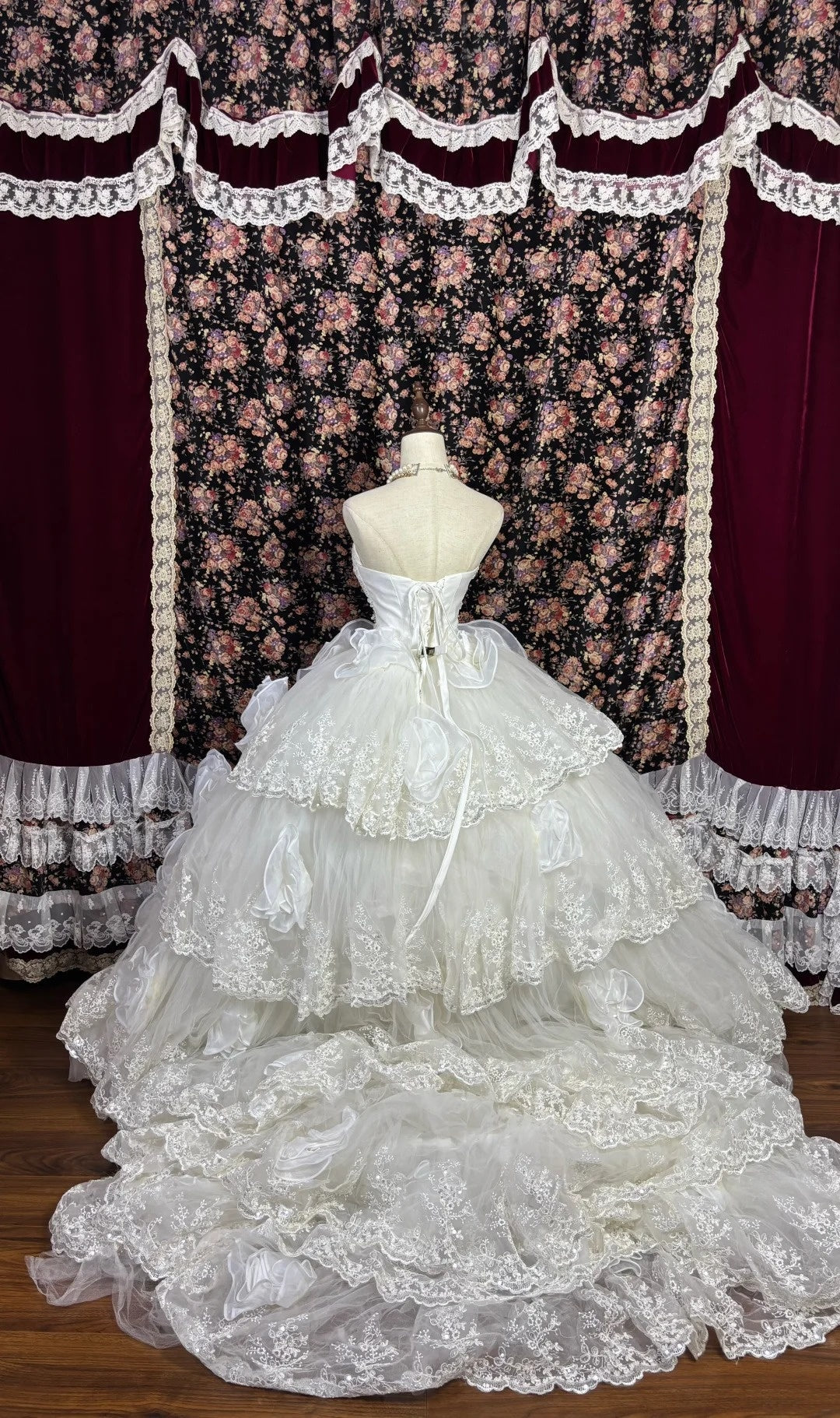Stunning Ball Gown Sweetheart Beading Ruffle Birthday Dresses Evening Dress Quinceanera Dress Prom Dress D3011