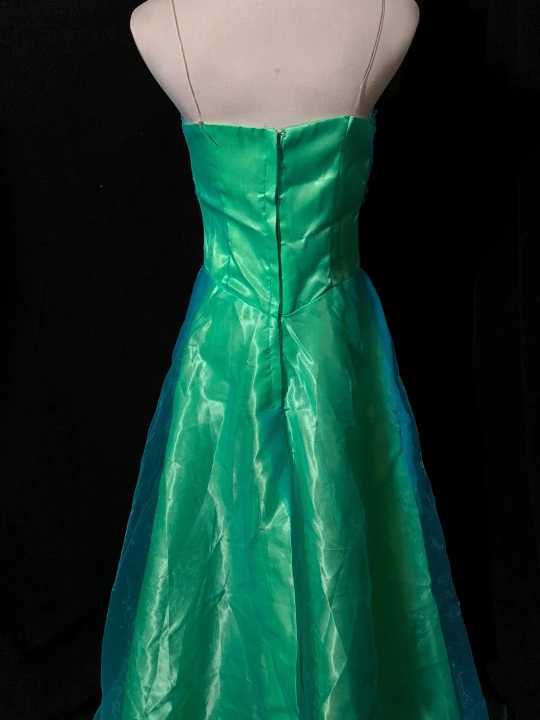 Newest Prom Dress A Line Strapless Tulle Cocktail Dress Evening Dress D3558