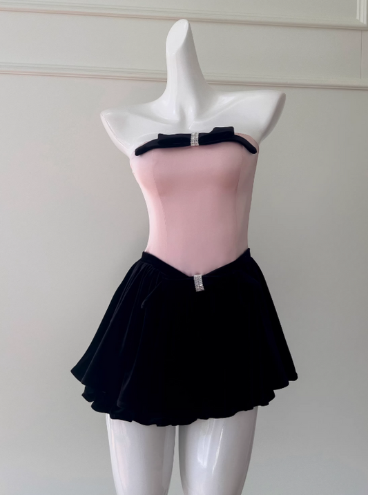 New Arrival Homecoming Dress A Line Strapless Short Prom Dress Birthday Party Outfits D3560