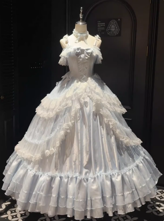 New Arrival Prom Dress Spaghetti Straps Tulle Pleated Evening Gown Birthday Party Dress Ball Gown D3609