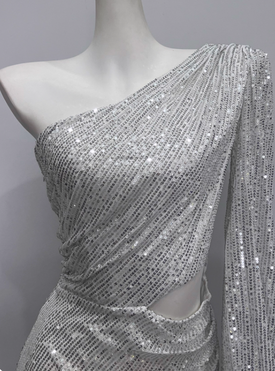 Shiny Homecoming Dress Asymmetrical Neck Short Prom Dress Birthday Party Dress Cocktail Dress D3614