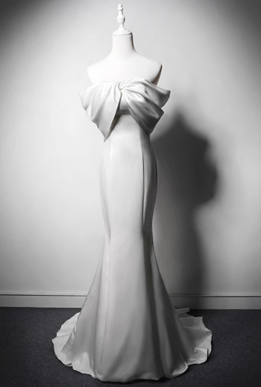 New Arrival Wedding Dress Off Shoulder Mermaid Wedding Dress D3637