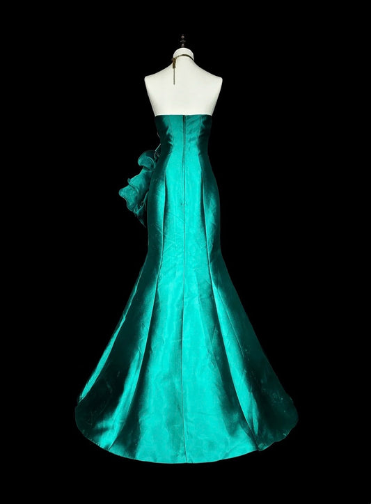 Stunning Prom Dress Sweetheart Ruffle Mermaid Evening Dress Birthday Party Outfits Gala Dress D3880