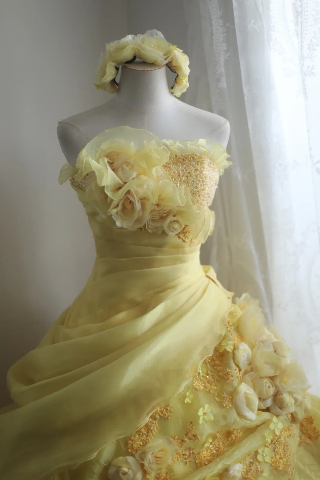 Newest Prom Dress Strapless Pleated Evening Dress Quinceanera Dress Ball Gown D3985