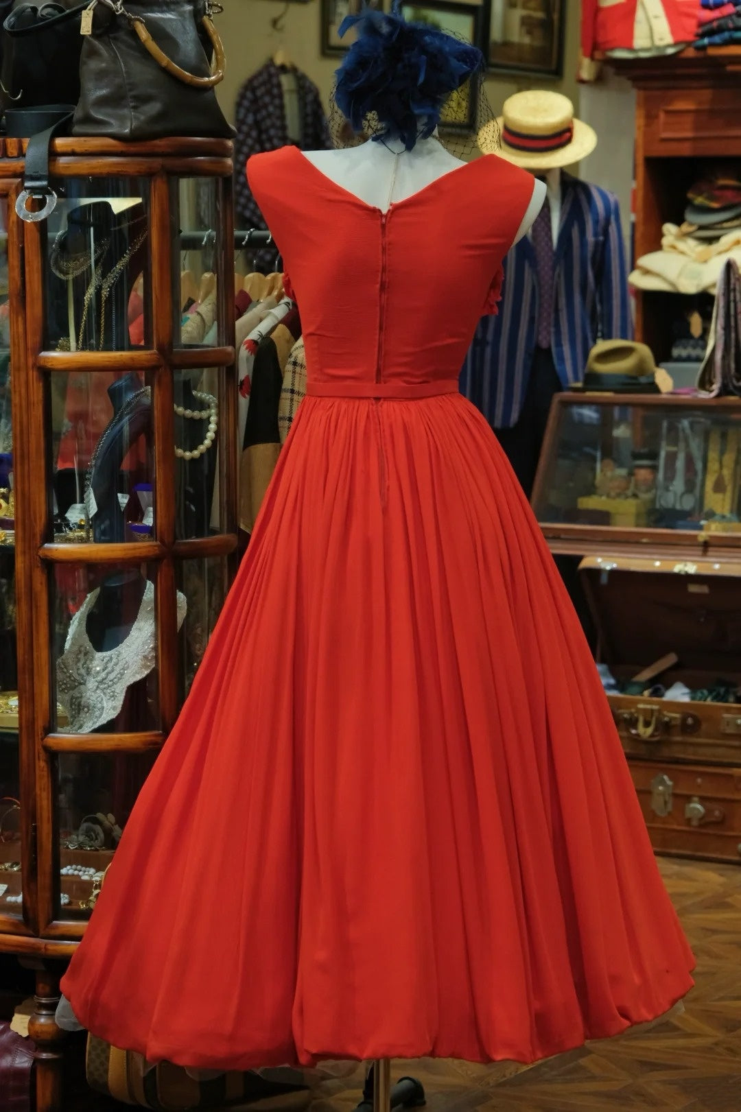 Minimalist Prom Dress V-neck Pleated Evening Dress Gala Dress Dress Formal Dress D4261