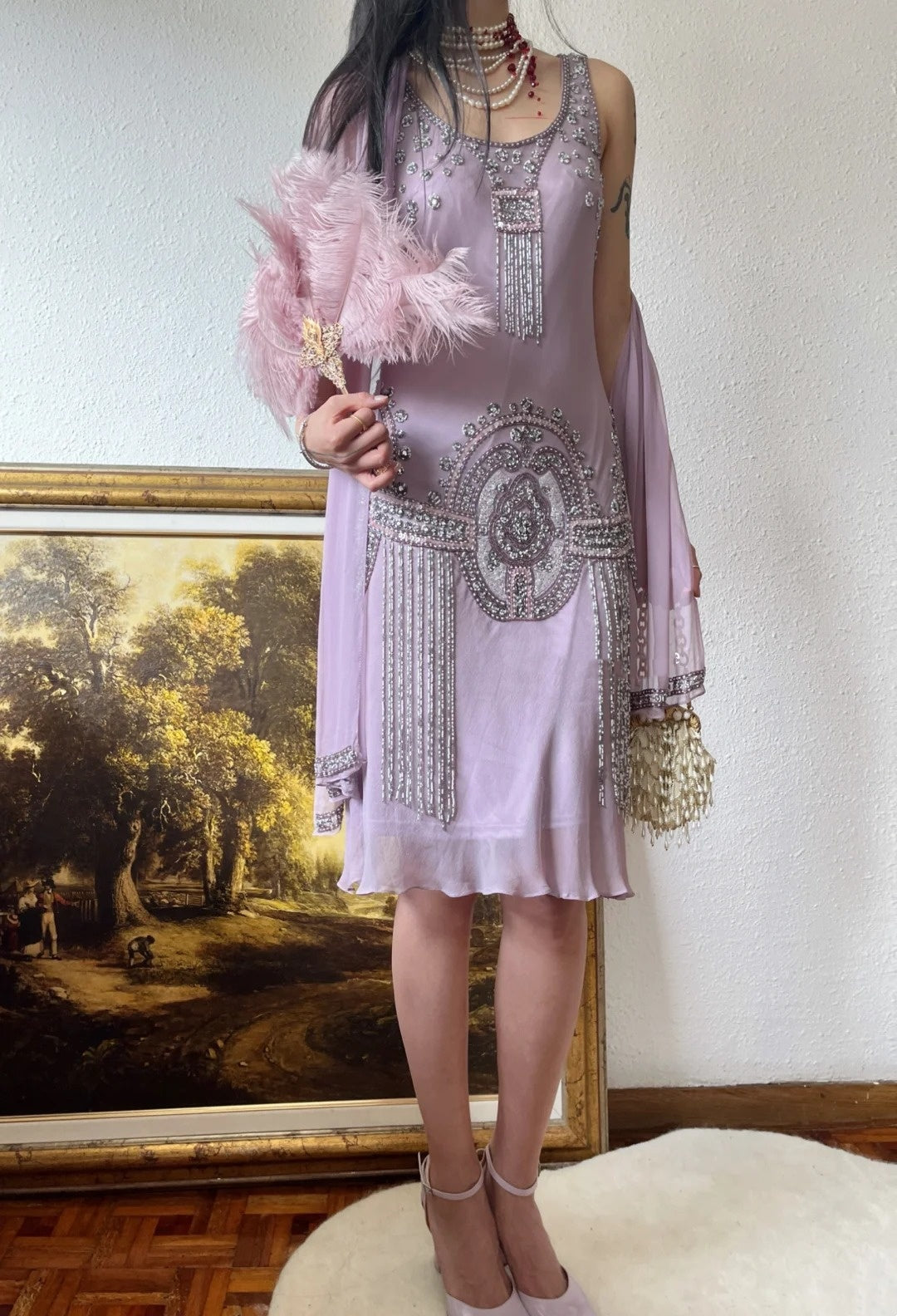 New Arrival Prom Dress Chiffon Crew Neck Beading Formal Dress Evening Dress Party Dress D4279