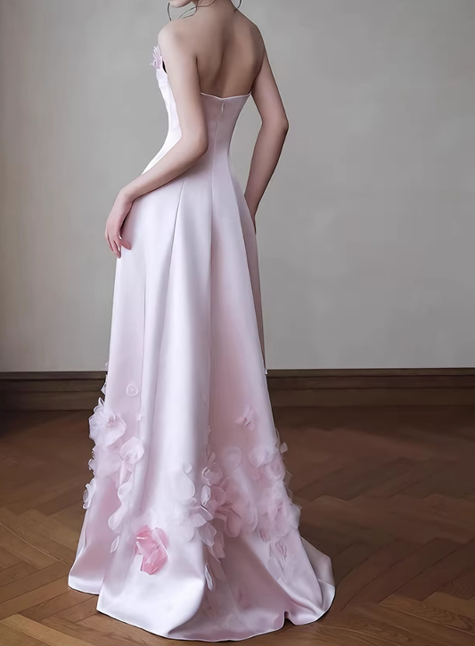 Beauty Prom Dress Light Pink Sweetheart Gala Dress Evening Dress Formal Dress D4380