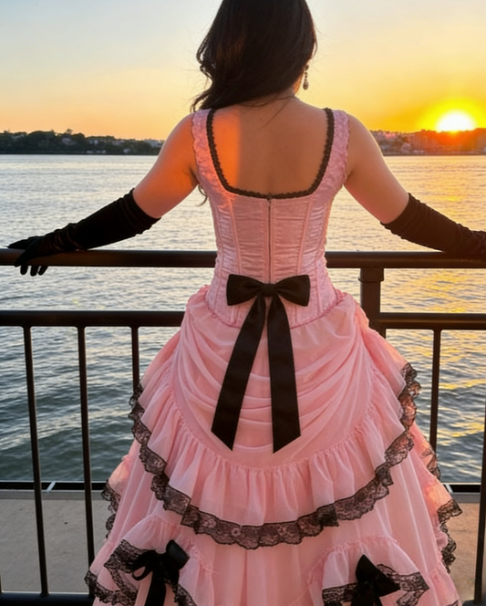 Stunning Prom Dress Light Pink V-neck Pleated Gala Dress Evening Dress Formal Dress D4383