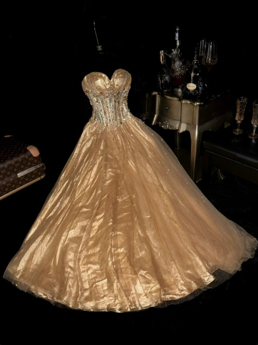 New Design Prom Dress Sweetheart Pleated Tulle Formal Dress Gala Dress Evening Dress D4392