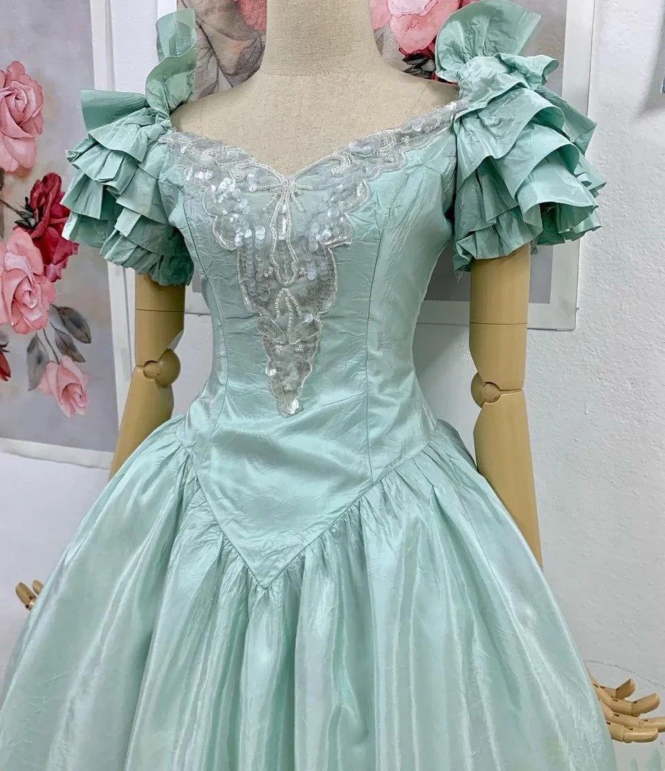 Sweet Prom Dress V-neck Pleated Gala Dress Evening Dress Formal Dress D4429