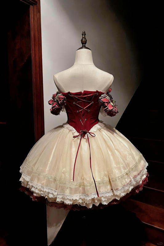 New Arrival Homecoming Dress Off Shouder Tulle Plleated Prom Dress Birthday Party Outfits D4470