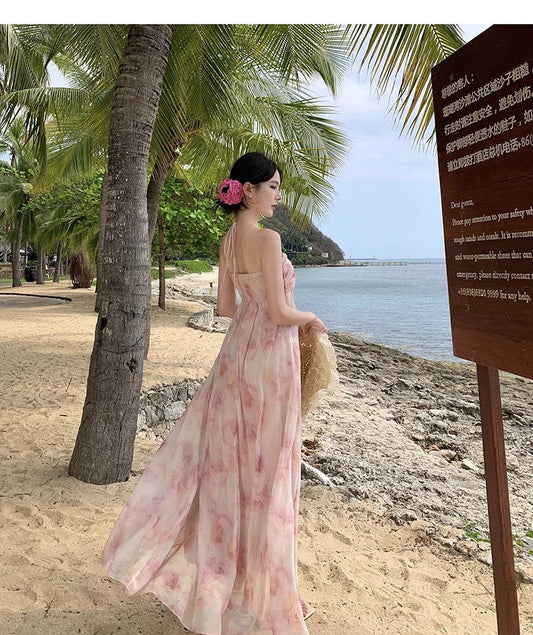 A Line Pink Long Stunning Evening Gown Party Prom Dress S7284
