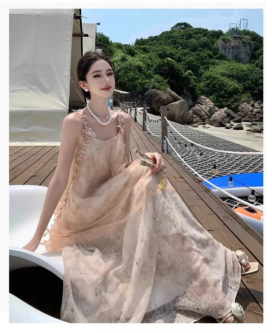 A Line Pink Long Stunning Evening Gown Party Prom Dress S7285