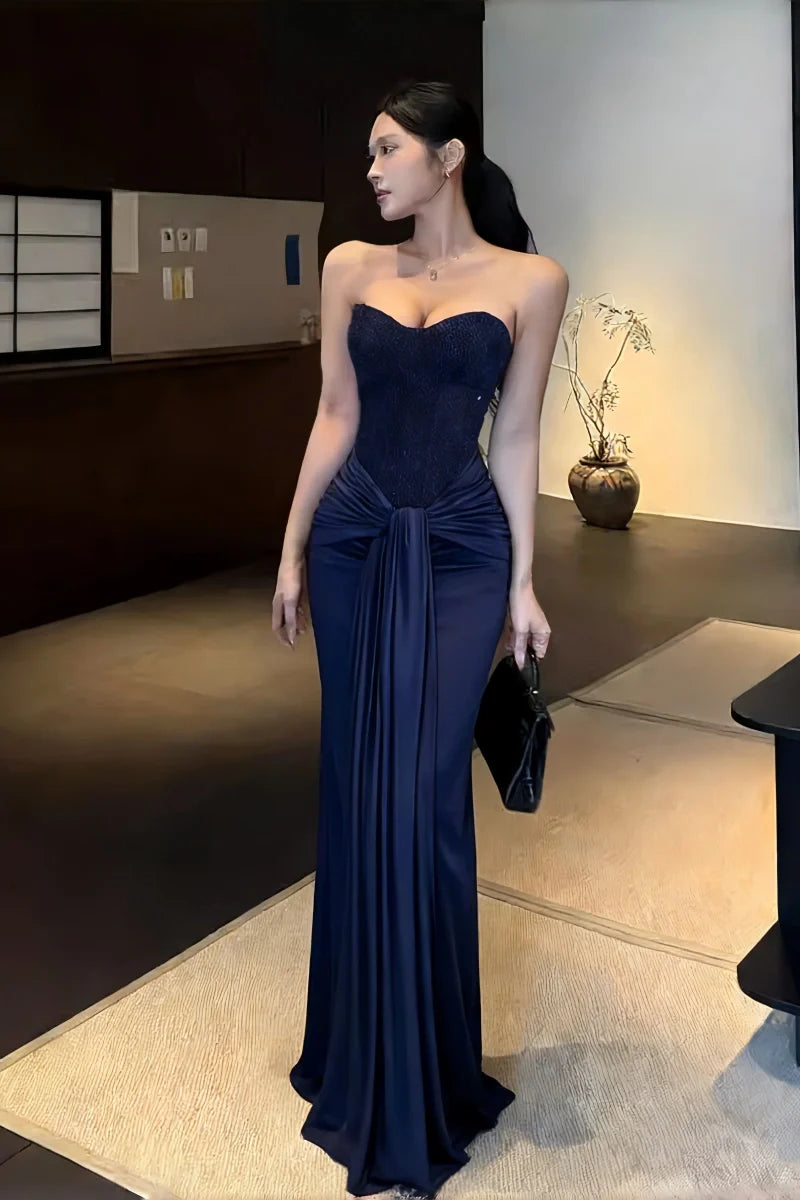 Fashion Blue Women‘s Dress S624