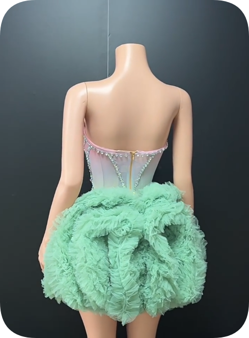 Stunning Homecoming Dress Sweetheart Rinestone Lace Dress Back to School Outfits Party Dress D6355