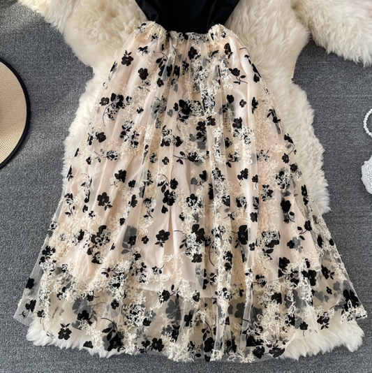 Cute Short Floral Dress Summer Dress S4950