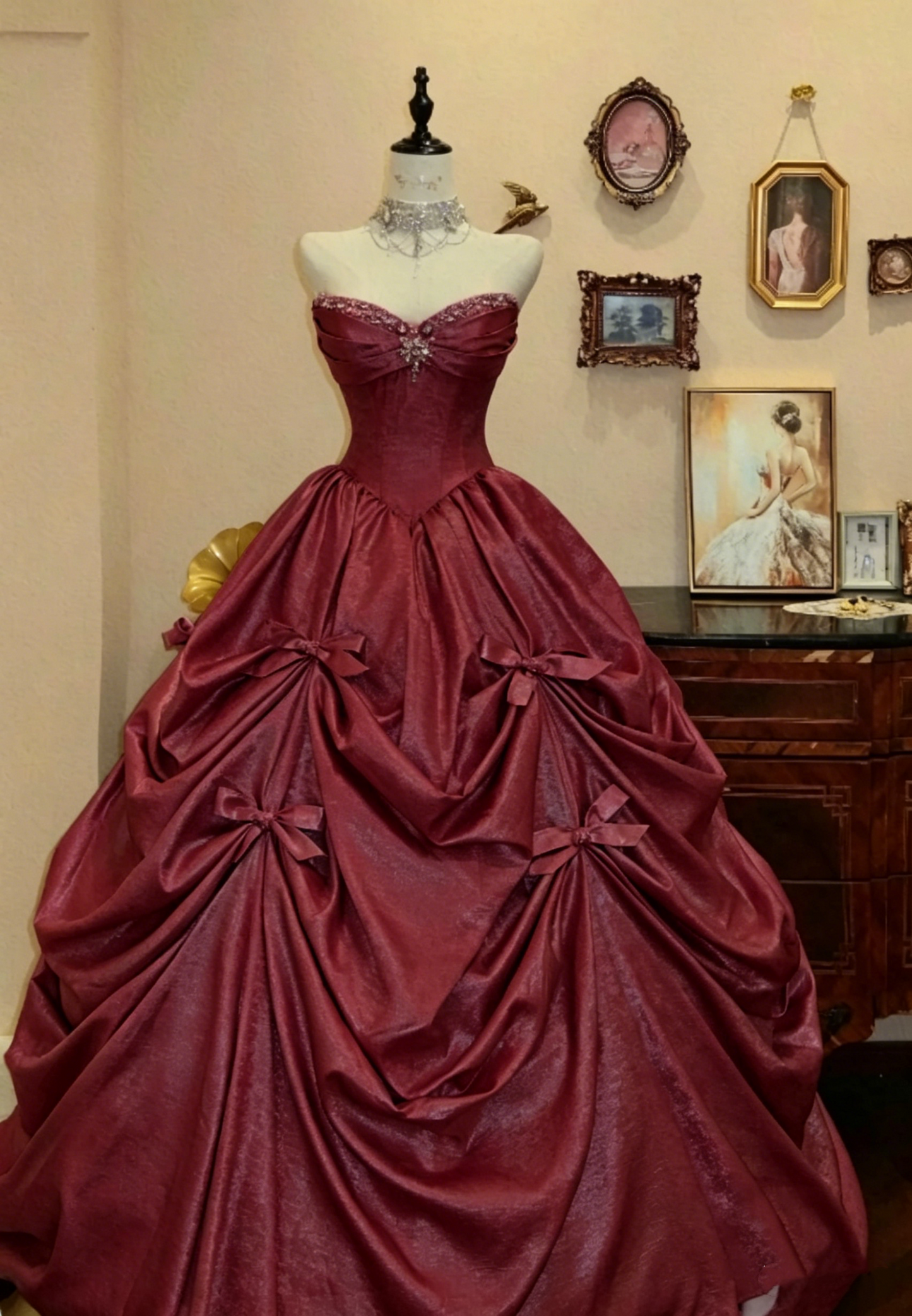 Stunning Ball Gown Pink Sweetheart Pleated Evening Dress Quinceanera Dress 18th Birthday Prom Gown D5157