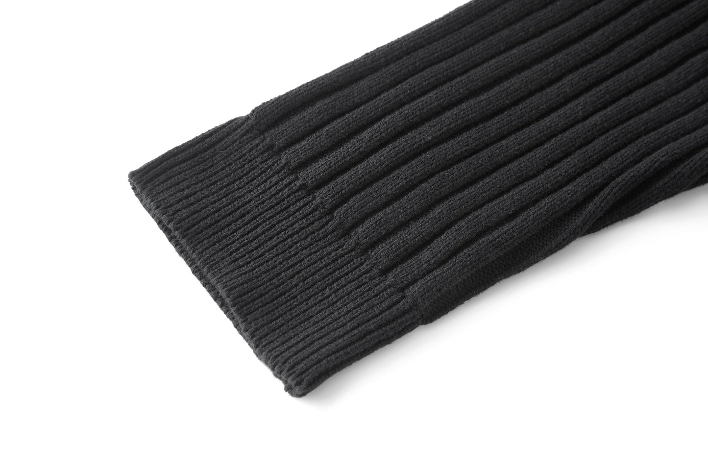 Balenciaga 25 Zipper Sweater Black Wool 0010