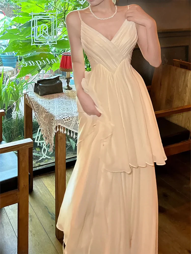 seaside holiday dress party evening dress S6102