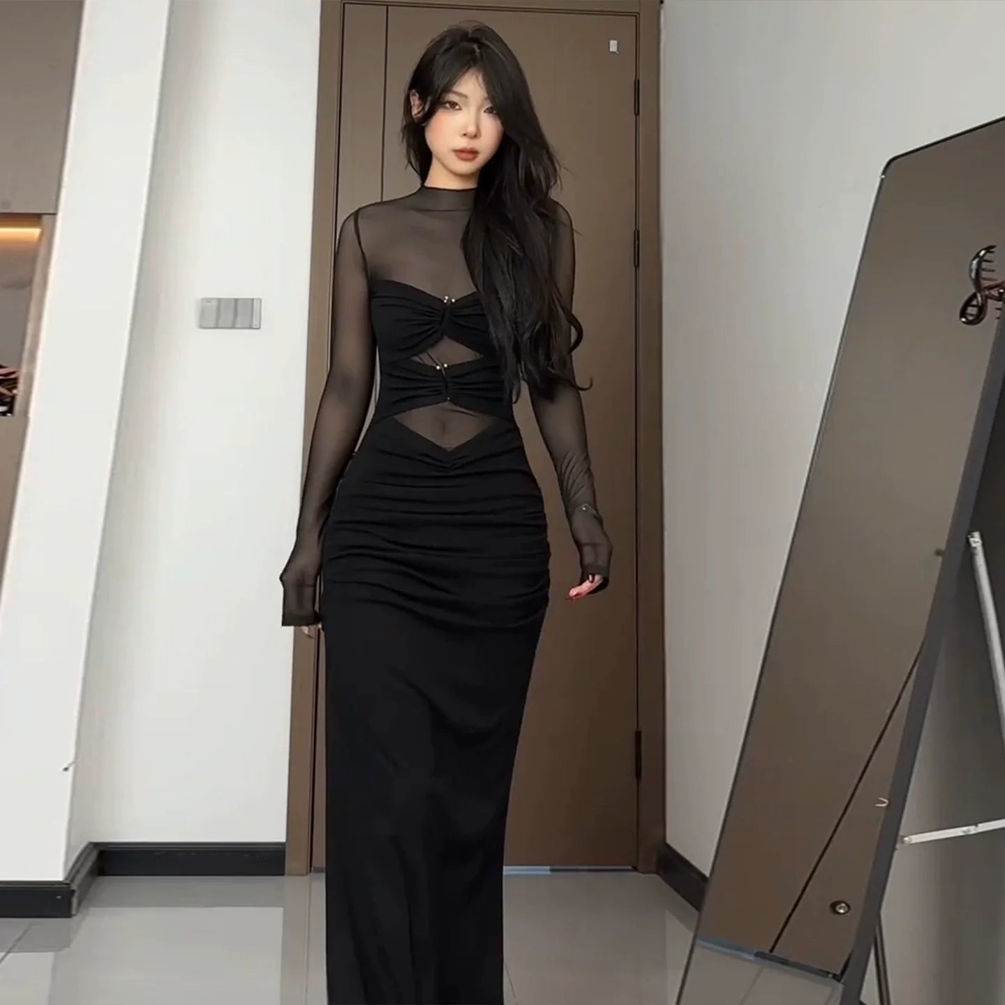 Black Women Dress S983