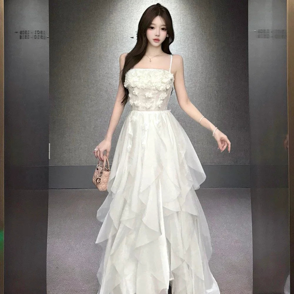Fashion White Dress S882