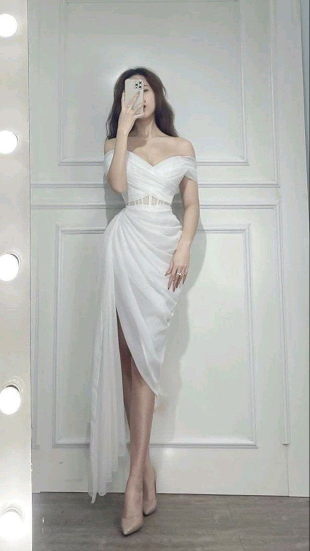 White Tulle Prom Dresses, A-Line Tulle Party Evening Dresses       S2217