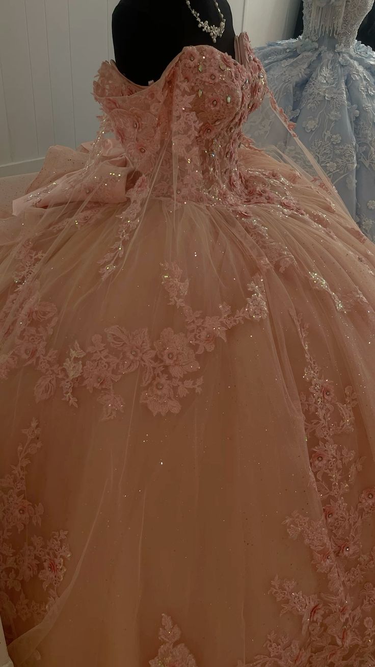 A Line Pink Quinceanera Dress Ball Gown Off Shoulder Sweet 16 Dress