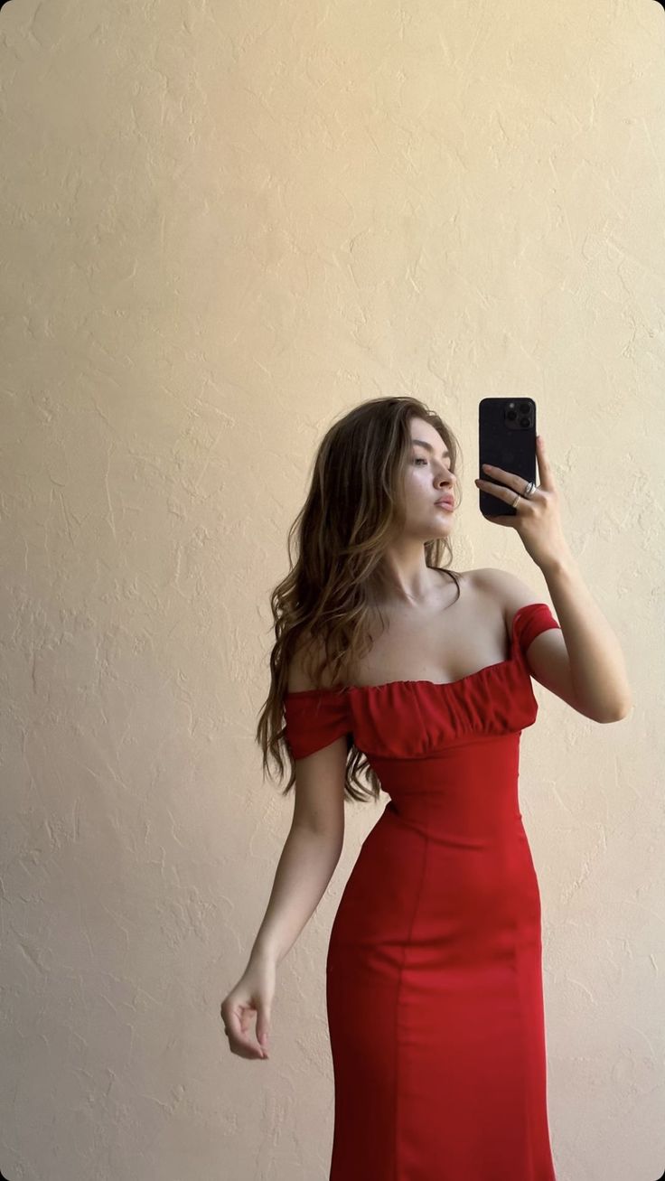 Off Shoulder Red Evening Gowns Sexy Prom Party Dresses   S6925