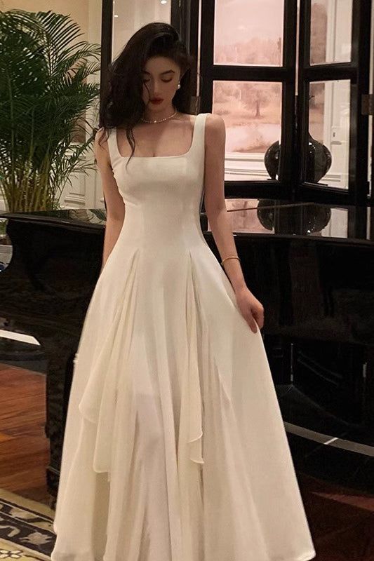 A line Chiffon Prom Dresses,Long evening Dress,formal Dress       S3727