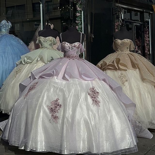 Sage Quince Dress off shoulder ball gown prom dress      S3525