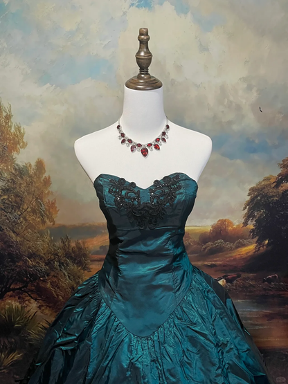 A Line Ball Gown Party Dress, Long Formal Evening Gowns     S6872