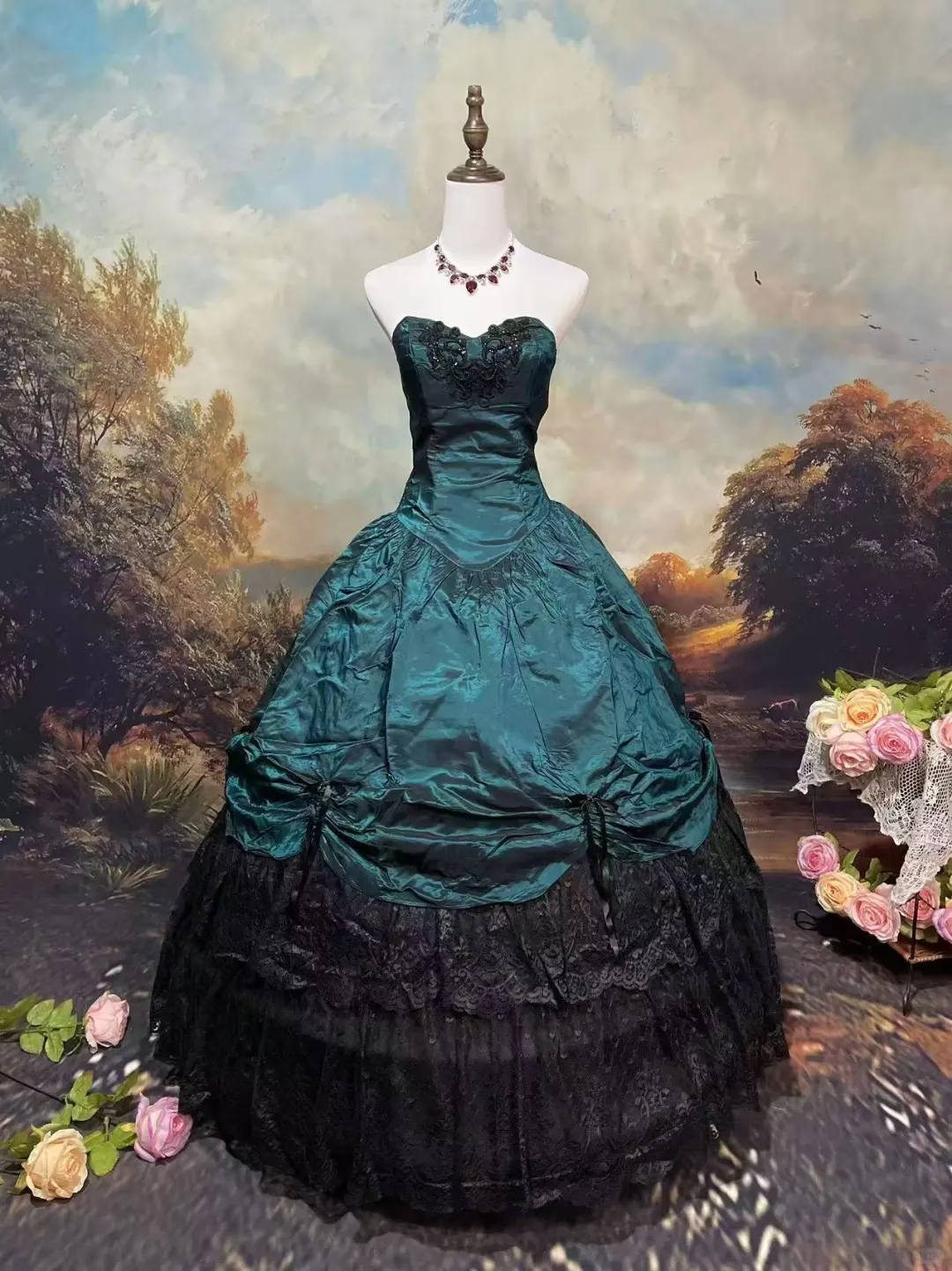 A Line Ball Gown Party Dress, Long Formal Evening Gowns     S6872