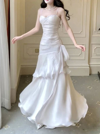 Chic Green Straps Sweetheart Long Formal Dress, Green Prom Dress Evening Dress       fg6521