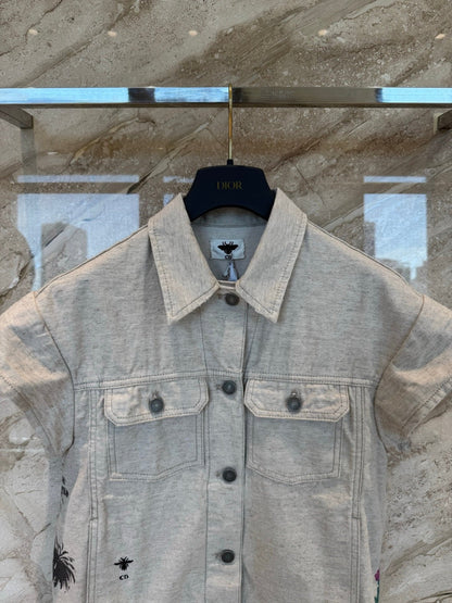 DIOR 25S SHIRT AND SHORTS SET 458