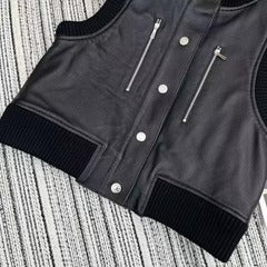 HERMES 25S SHEEPSKIN VEST 175