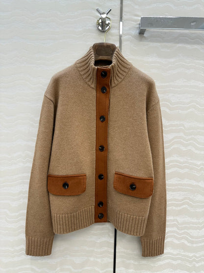 LP 25 Stand-collar Cardigan Cashmere 282272