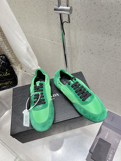 Pra 2025 Collapse Sneaker Green Black Re-Nylon Suede 554285