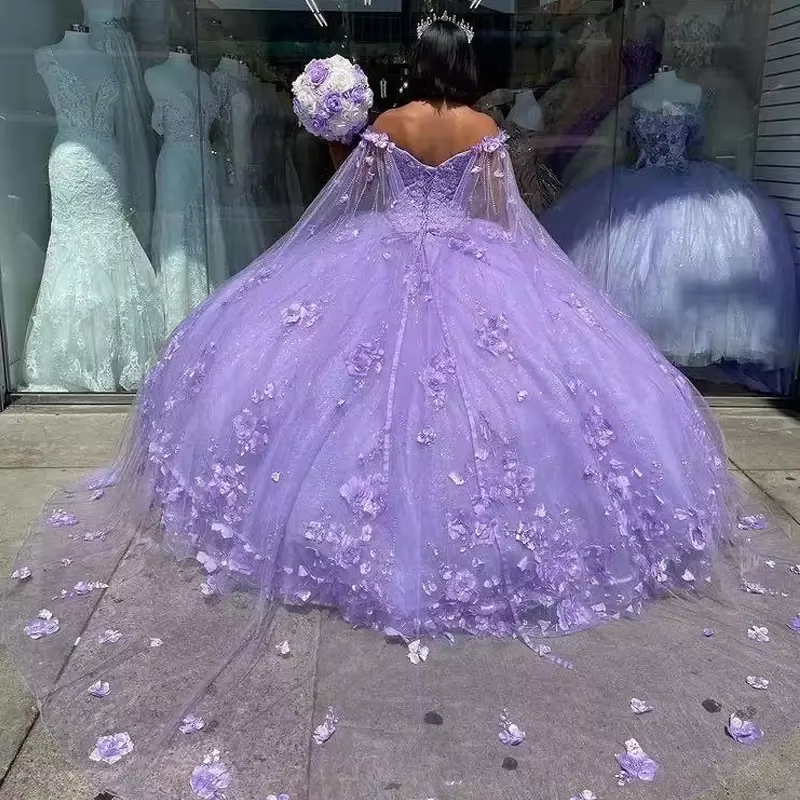 Quinceanera Dresses Lace Applique Sweet 16 Dress Ball Gown Prom Dress     fg894