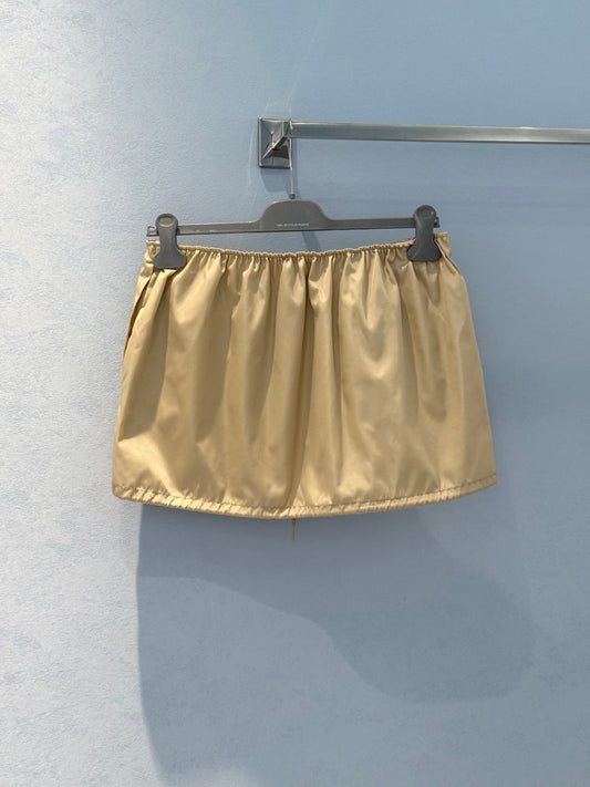 Prada 25 Short Light Beige Polyamide