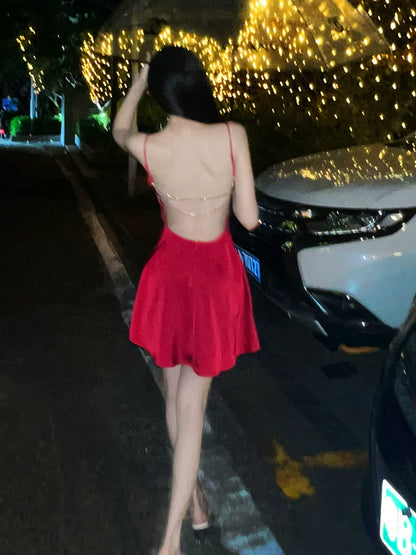 Sexy Red Short Evening Dress Cocktail Dresses Short Birthday Party Dress   fg7889