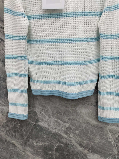 CC 25 Striped Sweater Tencel 283776