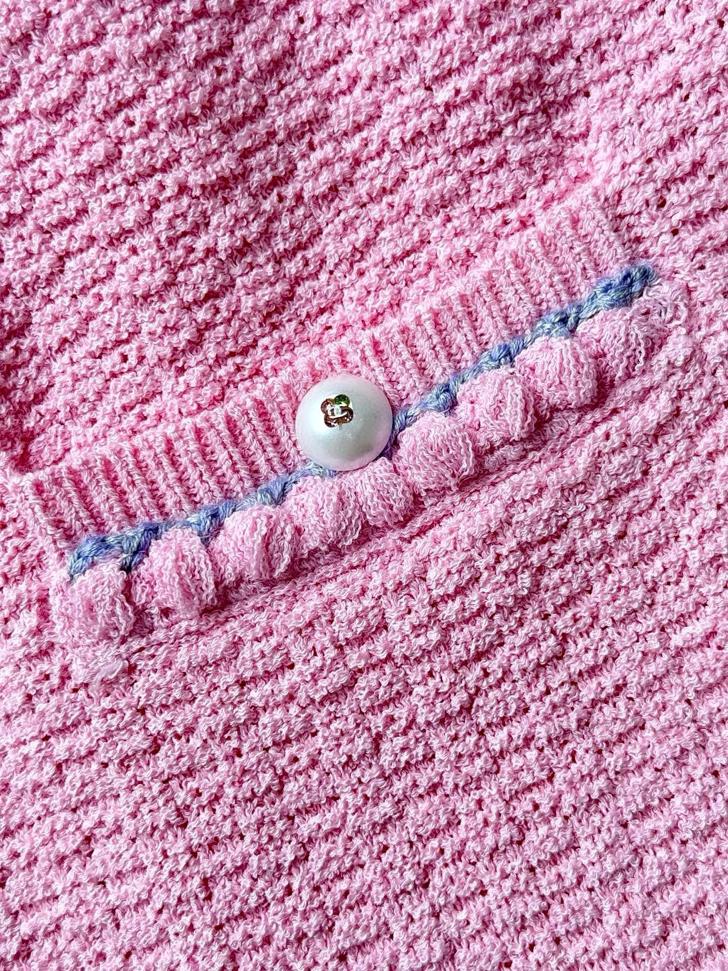 Chanel 25P Mini Skirt Pink Tweed 237296