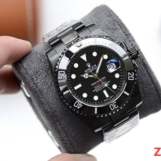 SUBMARINER DATE 40 CUSTOM ALL BLACK PRO HUNTER