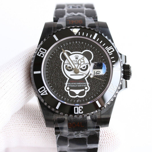 SUBMARINER DATE 40MM CUSTOM BLACK BEZEL