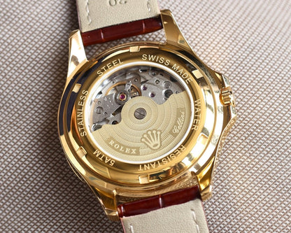 CELLINI DATE 42MM GOLD CASE