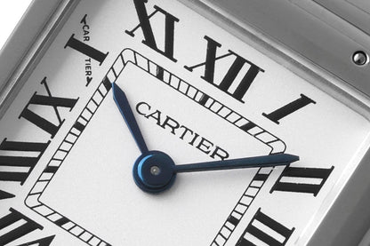 PANTHERE DE CARTIE 22MM QUARTZ STEEL WHITE DIAL