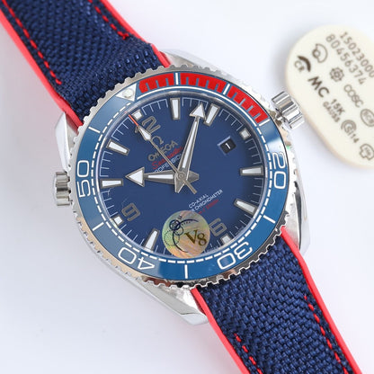 SEMASTER PLANET OCEAN 600M CERAMIC BLUE DIAL